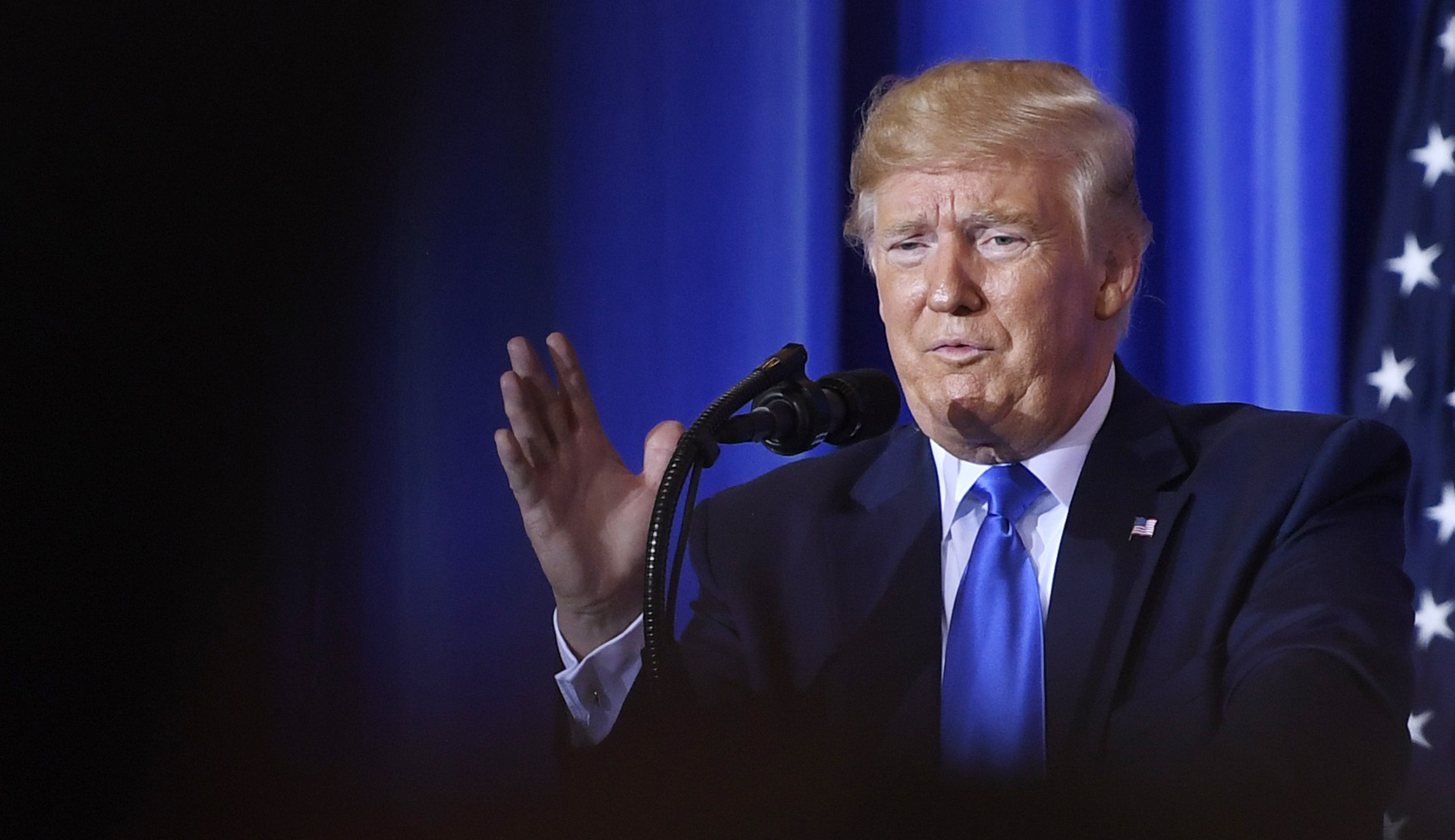 Trump stumps with take on school busing