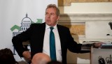 British Ambassador Sir Kim Darroch hosts an event.