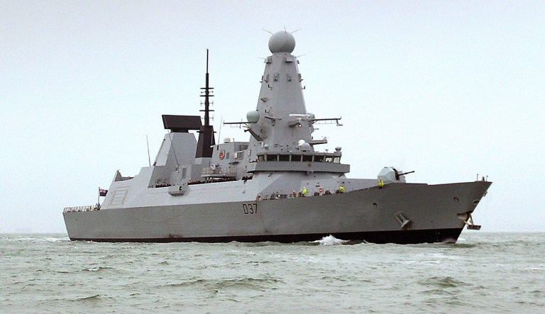 This undated Ministry of Defence handout shows the HMS Duncan, a Type 45 Destroyer, which will relieve HMS Montrose in the region as Iran threatens to disrupt shipping.