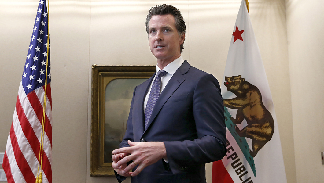 Gavin Newsom sues California elections chief to get his party designation on recall ballot