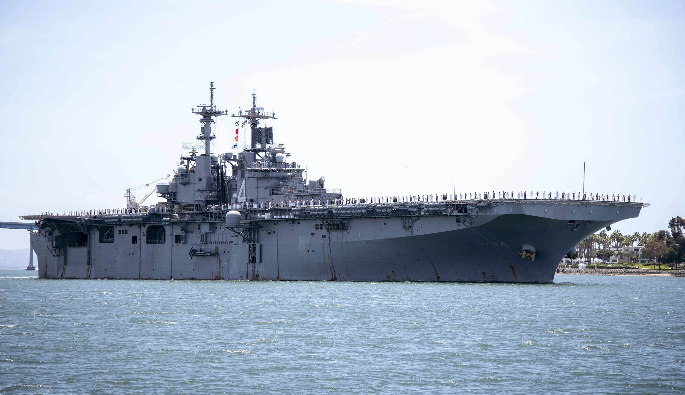 Two Navy sailors test presumptive positive for coronavirus