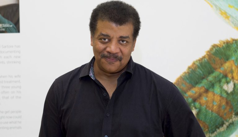 Neil deGrasse Tyson attends Hot in The Hamptons, hosted by Kristen Taekman and Flaviana Matata, at Thomas Halsey Homestead on Saturday, July 27, 2019, in Southampton, NY. 