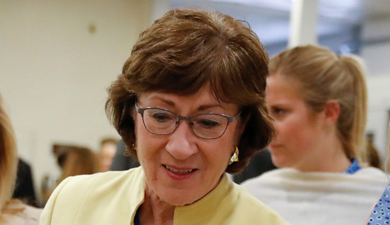 Sen. Susan Collins, R-Maine, is seen.