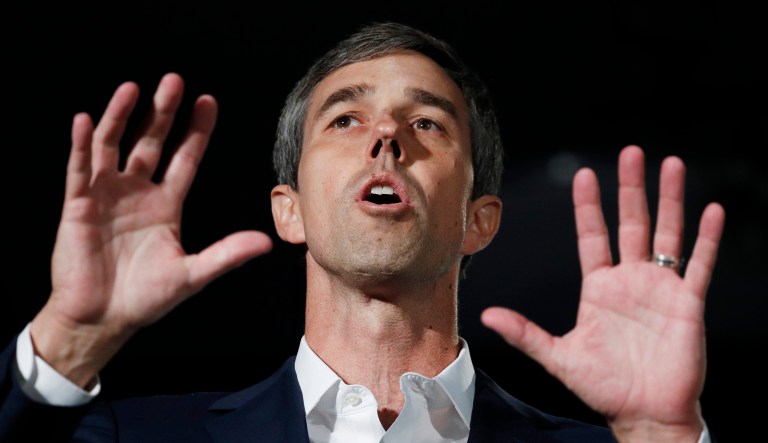 Democratic presidential candidate and former Texas Rep. Beto O'Rourke speaks.