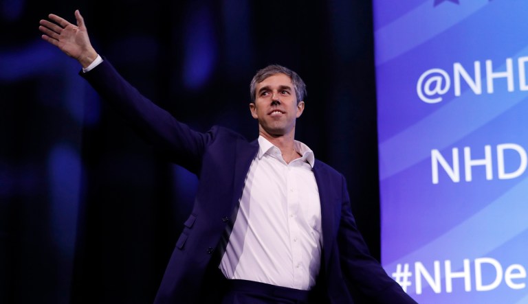 Beto O'Rourke speaks.