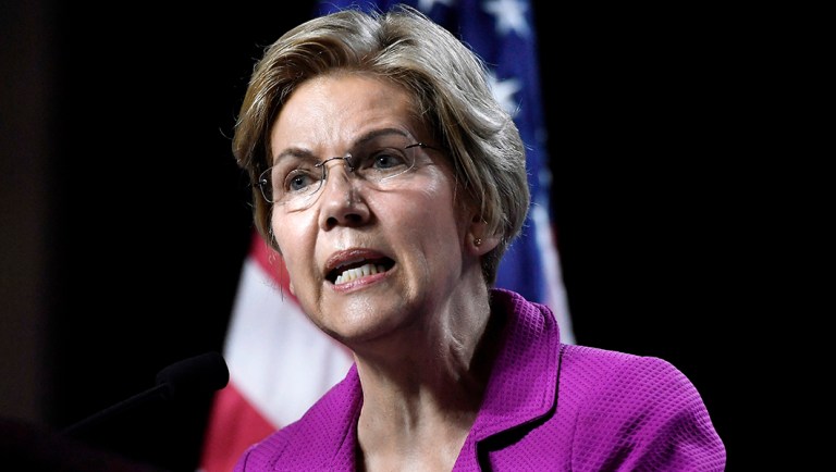 Sen. Elizabeth Warren.