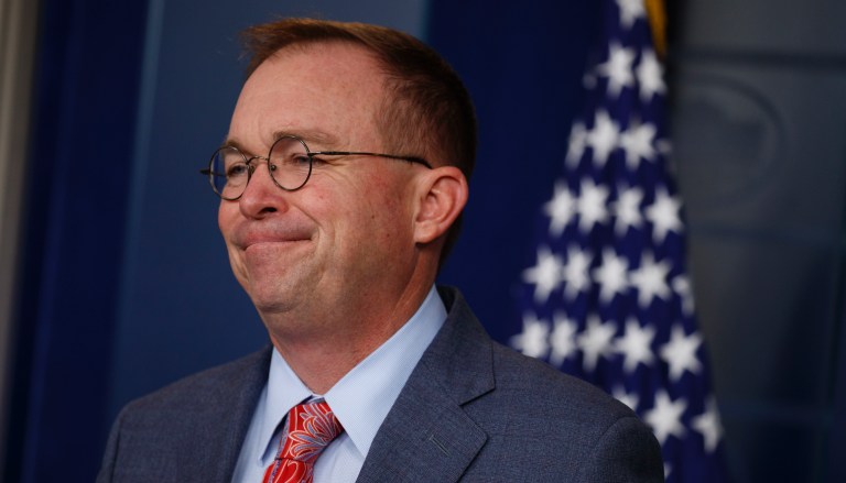 Mick Mulvaney’s walkback is a lie