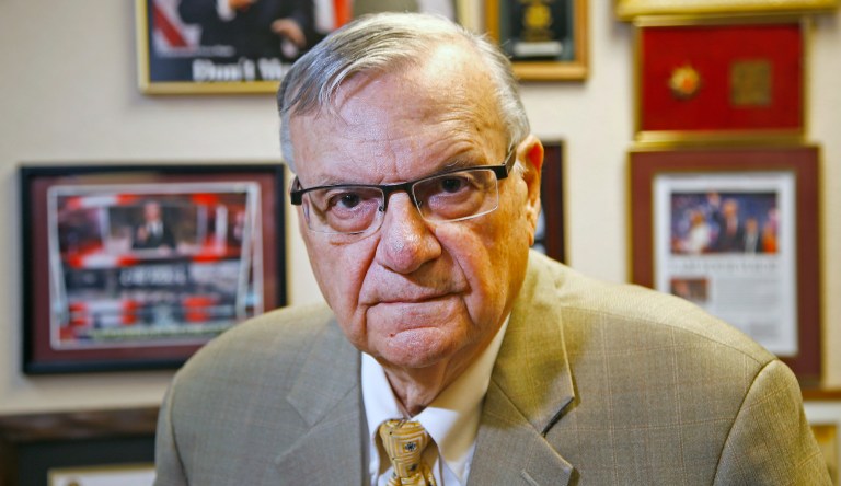 Former Sheriff Joe Arpaio insists he is still alive