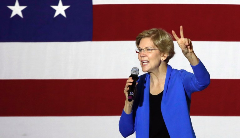 Warren calls for college athletes to unionize after NCAA agrees to let players earn money