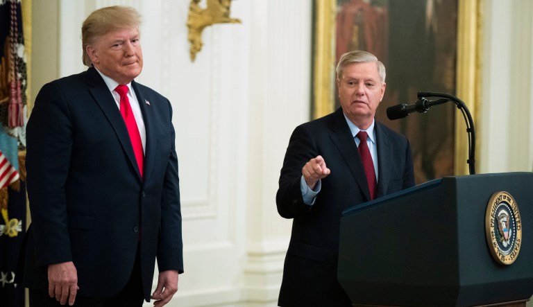 Lindsey Graham admits he is ‘not trying to pretend to be a fair juror’ on impeachment