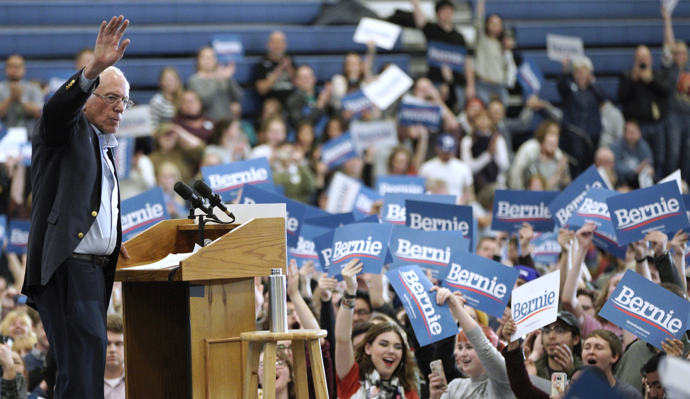 Native American introducing Bernie Sanders hails ‘the tree people, the fish people’ who lived before US founded