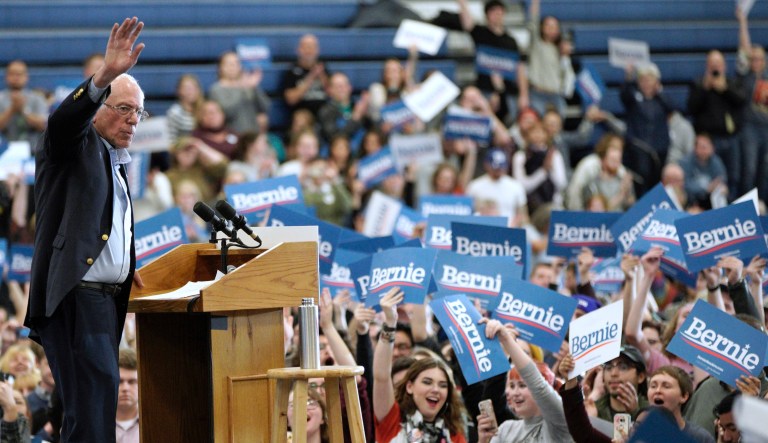 Native American introducing Bernie Sanders hails ‘the tree people, the fish people’ who lived before US founded