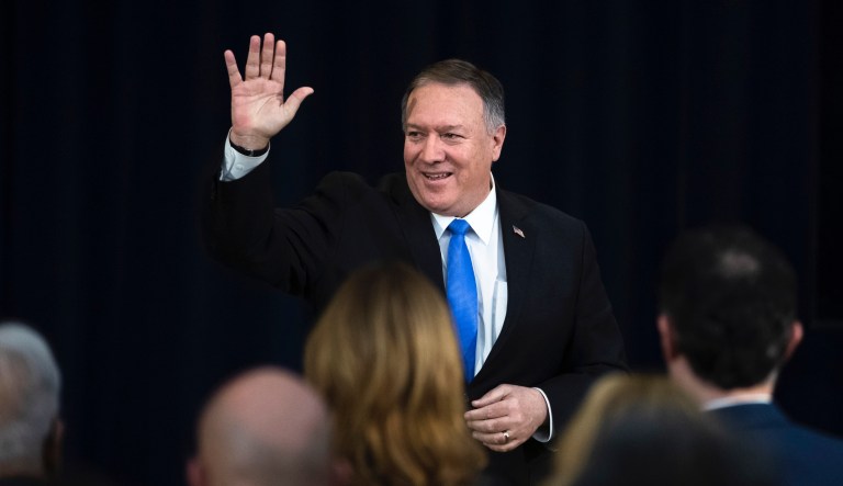 ‘He’s staying’: National security adviser says Pompeo will not leave White House to run for Senate