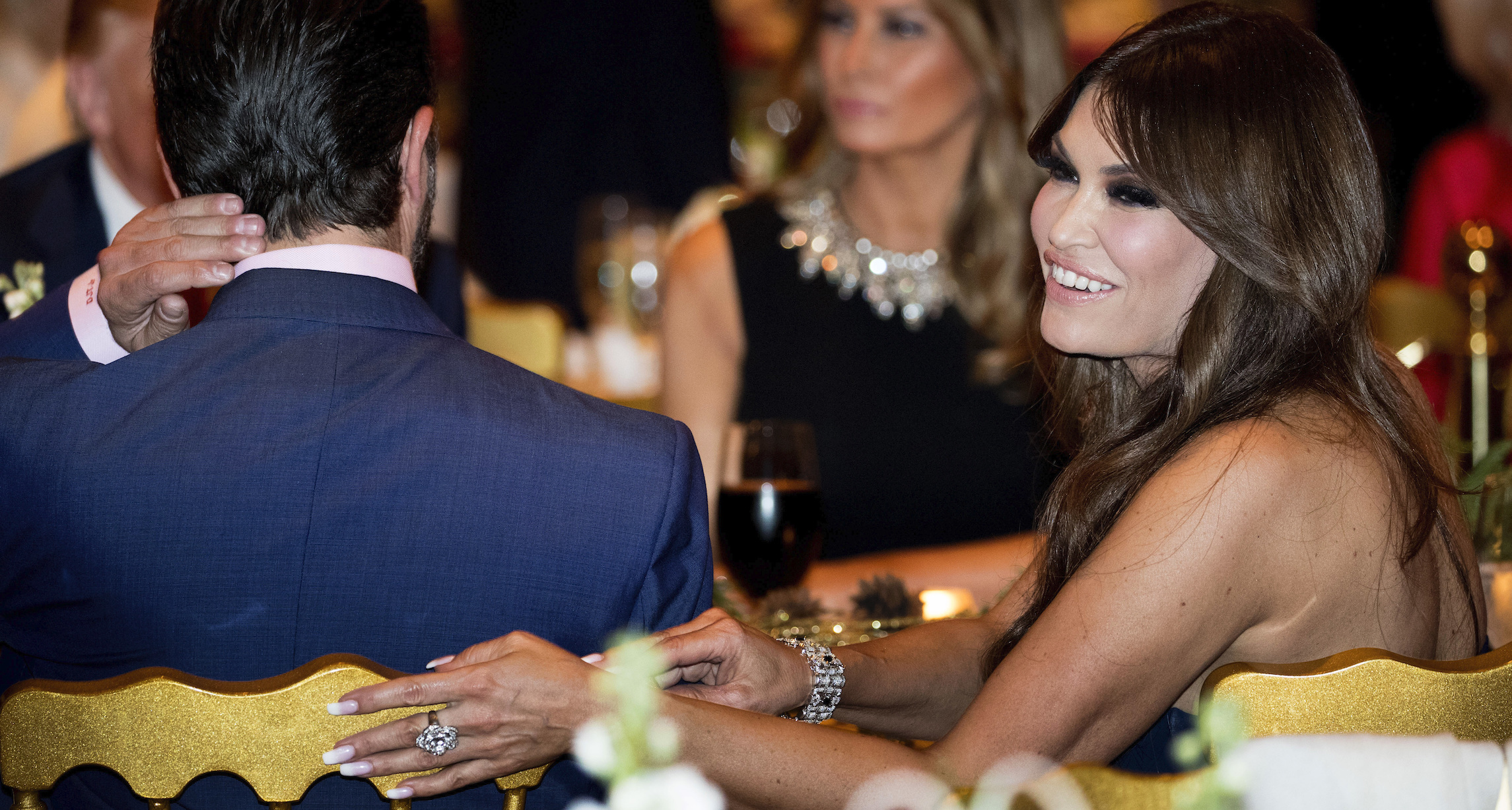 Trumpworld celebrates Kimberly Guilfoyle’s birthday at Mar-a-Lago
