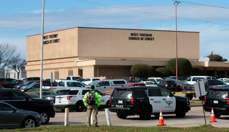 Thank the Second Amendment: Texas church shooting stopped in its tracks by armed hero