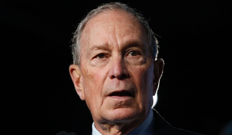 Democratic presidential candidate and former New York City Mayor Mike Bloomberg speaks during a campaign event, Thursday, Feb. 20, 2020, in Salt Lake City.