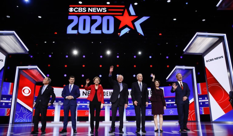 ‘A dumpster fire’: CBS News moderators hit over Democratic presidential debate