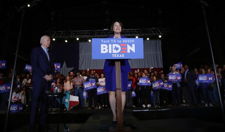 Biden campaign auditions running mate options