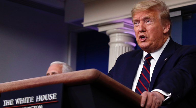 Trump backs off quarantine of New York area in favor of ‘strong’ travel advisory