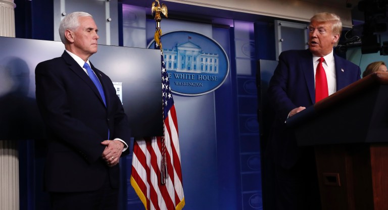 Trump says he will be tested regularly as Boris Johnson battles deadly coronavirus