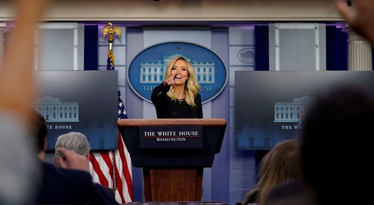 Press secretary Kayleigh McEnany promises not to lie as White House resumes daily briefings