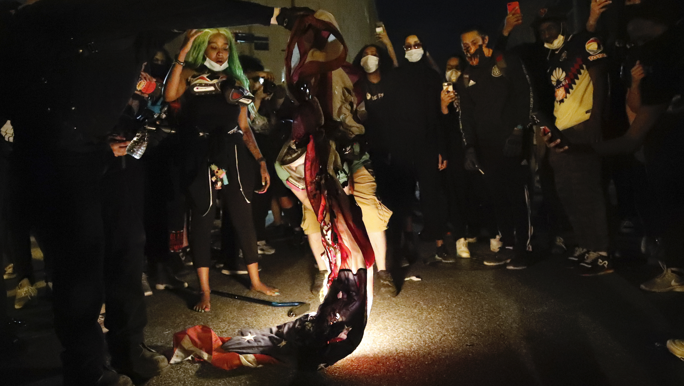 Not authoritarian, just petty and pointless: Call to jail flag burners sums up Trump era