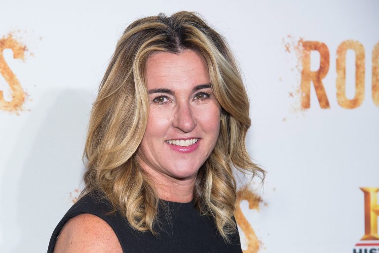 Nancy Dubuc attends History Channel's "Roots" mini-series premiere at Alice Tully Hall on Monday, May 23, 2016, in New York.