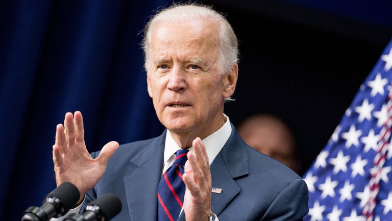 Vice President Joe Biden speaks at a White House Champions of Change Law Enforcement and Youth meeting.