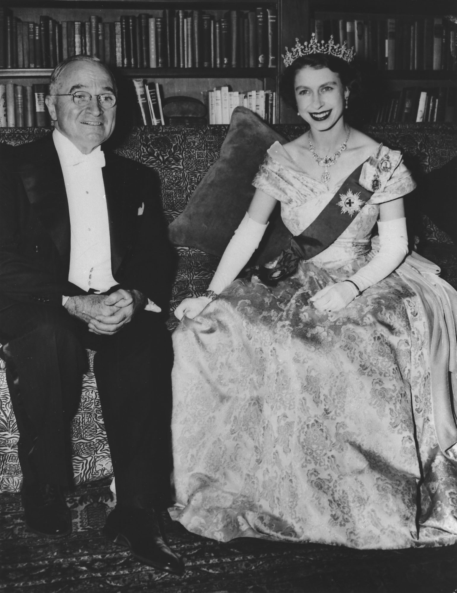 QUEEN ELIZABETH II, HARRY TRUMAN