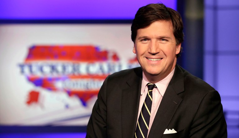 Tucker Carlson is seen.