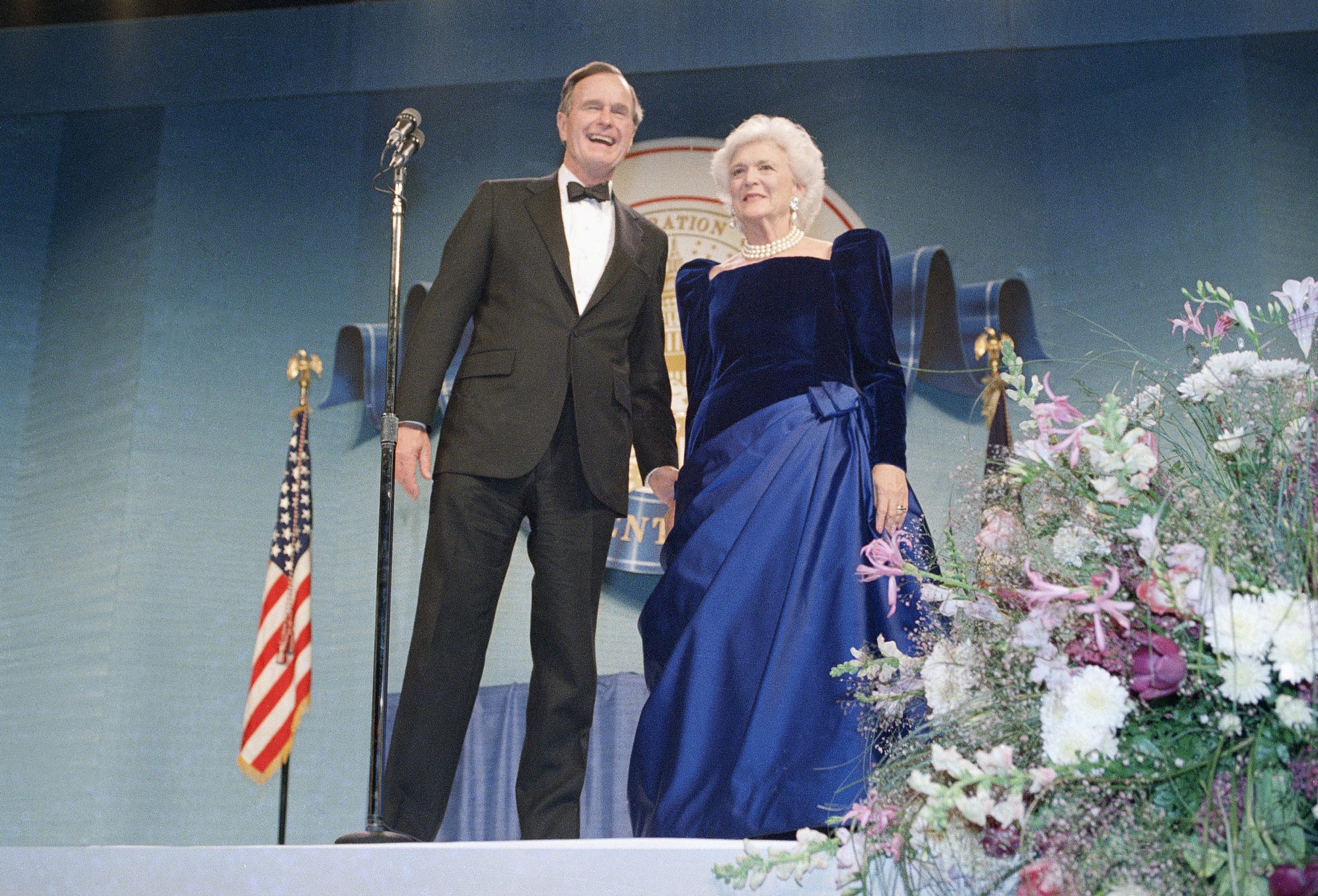 George H. Bush and Barbara Bush