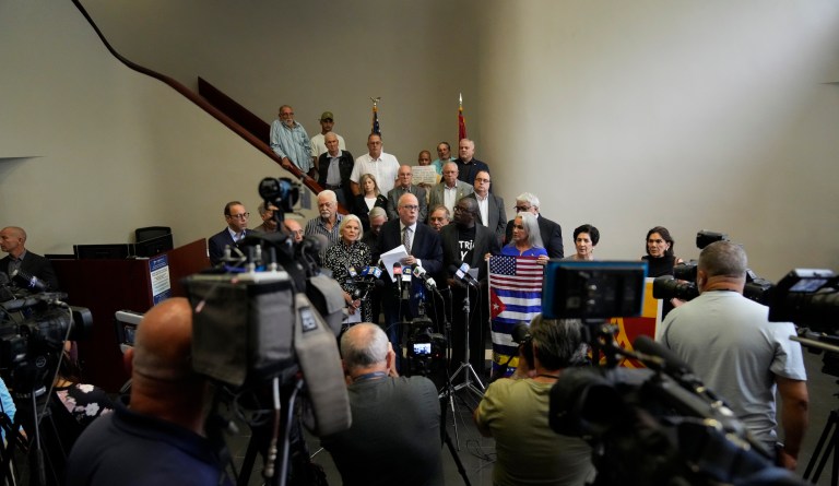 Lawmakers voice support for Cubans demanding freedom from communist government