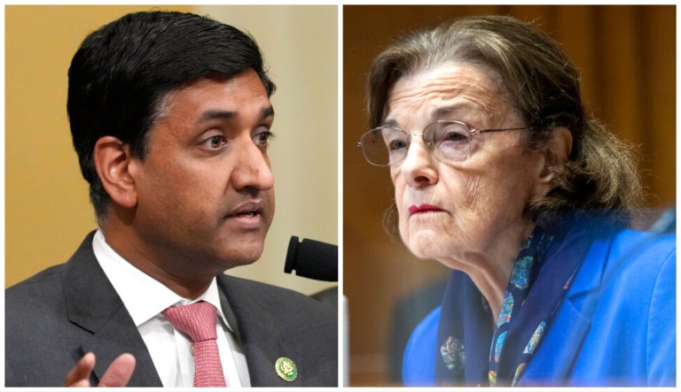 Khanna says Democrats are privately praising his Feinstein resignation call