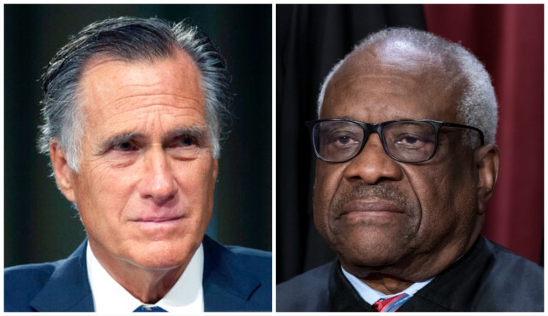 Mitt Romney reacts to Clarence Thomas financial disclosure flap: ‘It stinks’