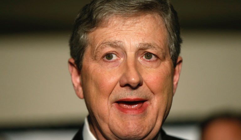 Sen. Kennedy hopes ‘hysterical folks will pop Zoloft’ after Trump-Pelosi White House fracas