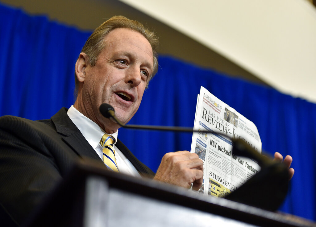 North Las Vegas mayor ditches ‘elitist’ and ‘socialist’ Democratic Party to join Republicans
