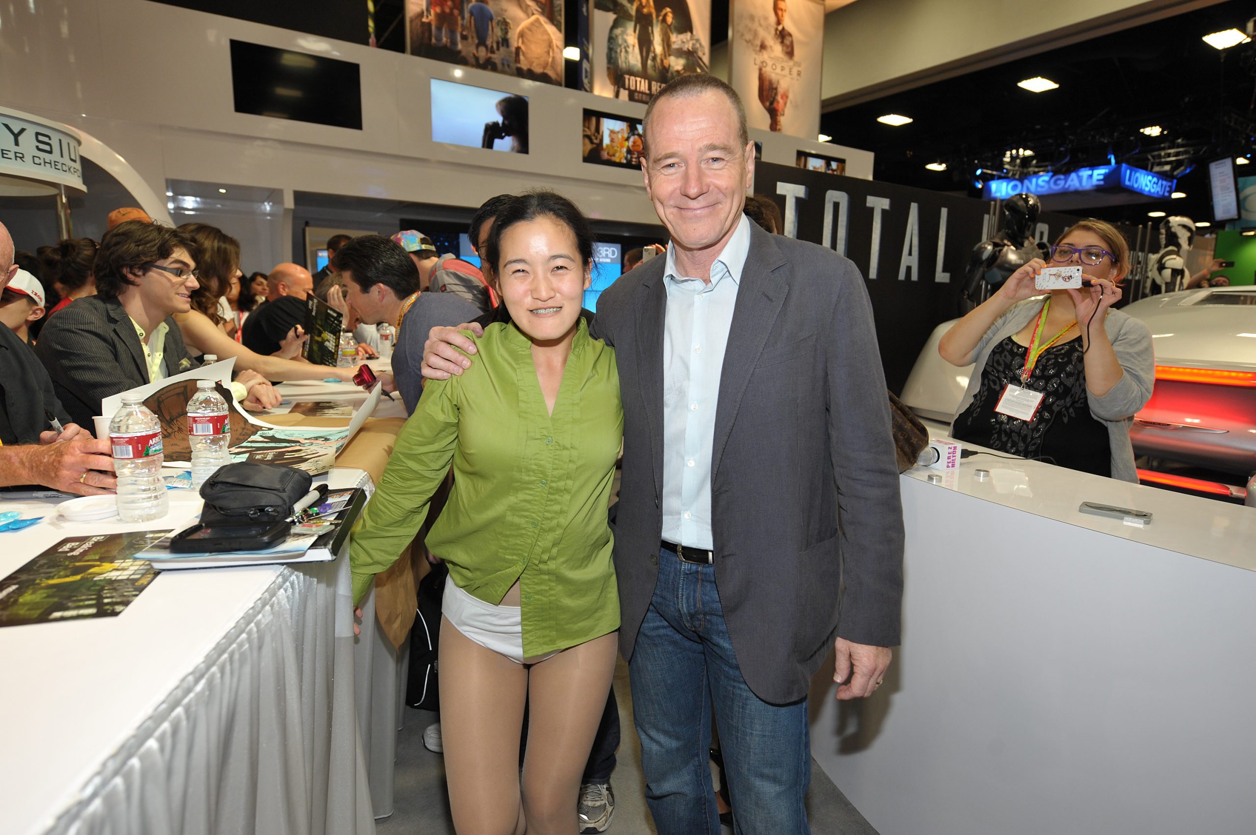 Clara Kim, Bryan Cranston
