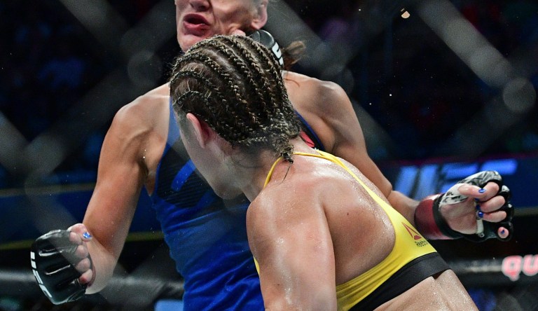 Transgender MMA fighter chokes out female competitor in debut match