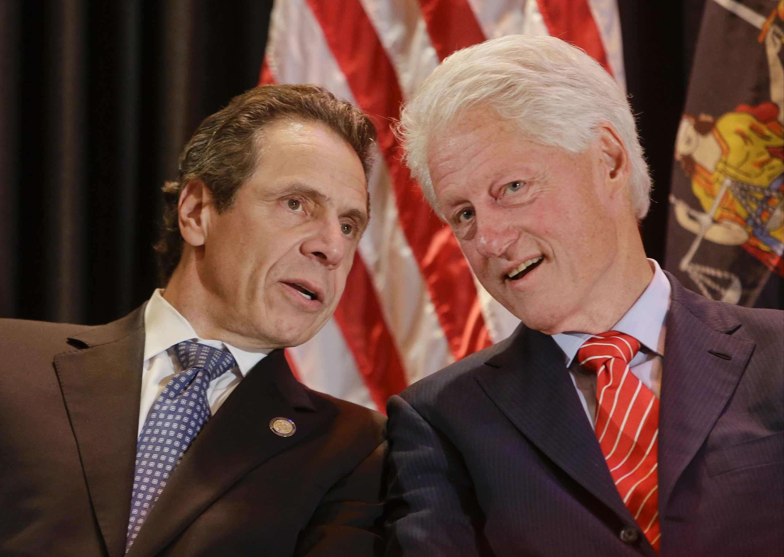Bill Clinton, Andrew M. Cuomo, Kathy Hochul