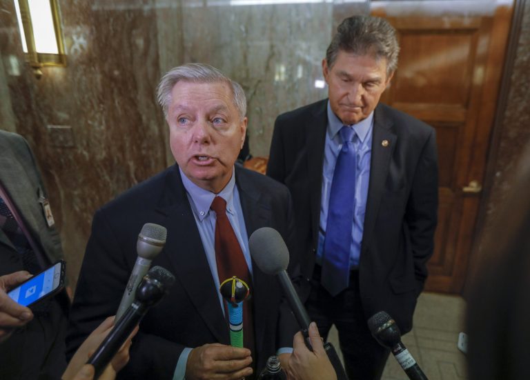 Lindsey Graham gathered with lawmakers on Joe Manchin’s houseboat prior to positive COVID-19 test