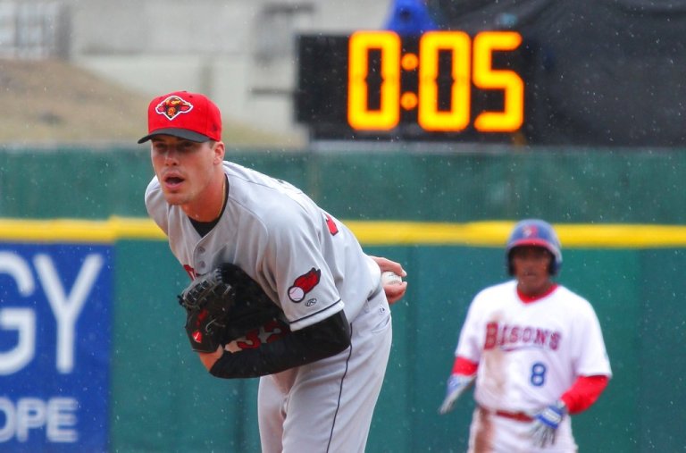 Implementation of the strict pitch clock in Minor League Baseball shaves 20 seconds off game times.
