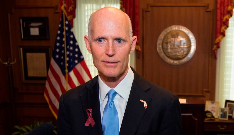 Florida Gov. Rick Scott announced Monday that he is running for the U.S. Senate against Sen. Bill Nelson, D-Fla. 