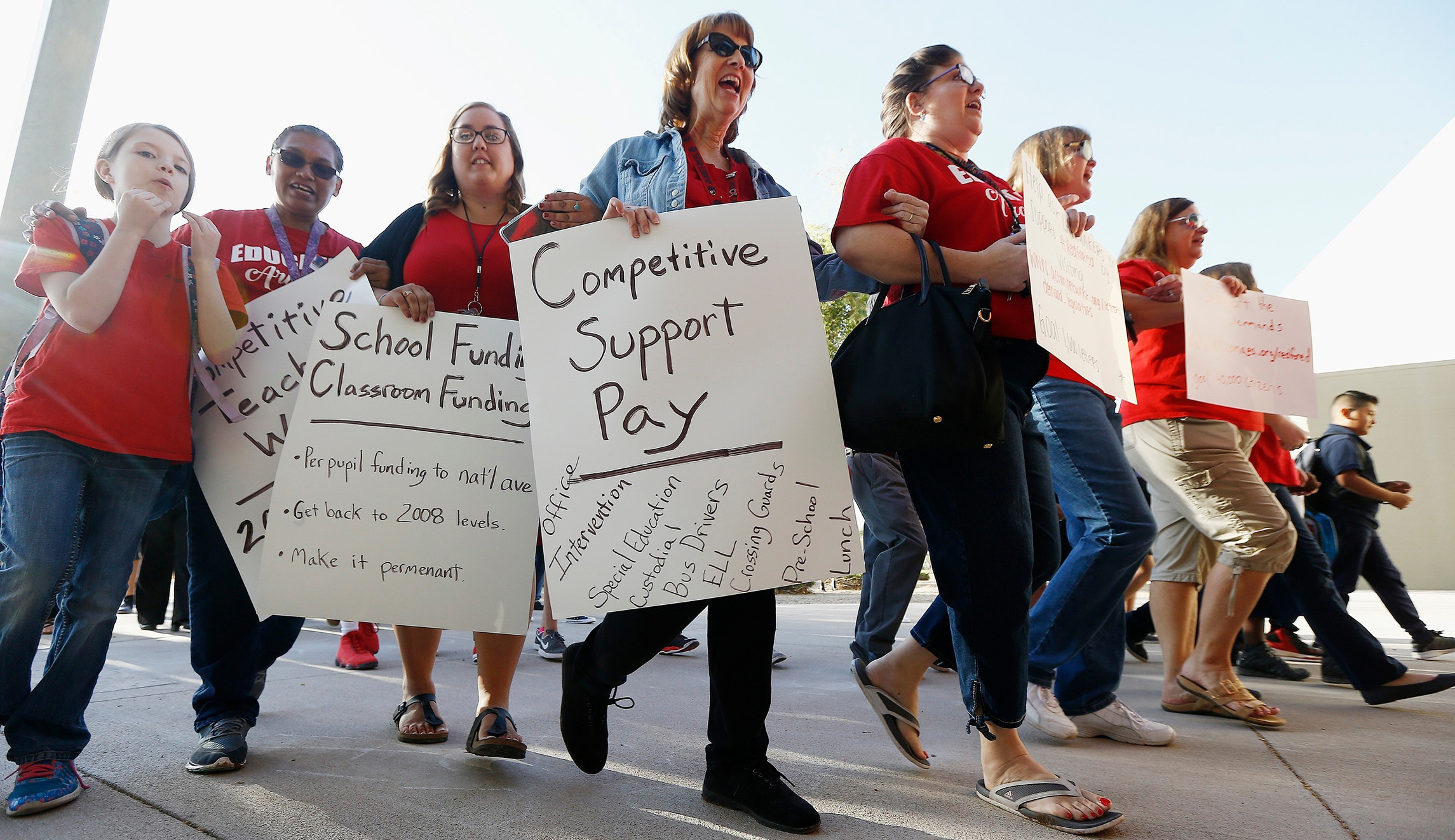 Arizona teacher strike an effort to increase state taxes