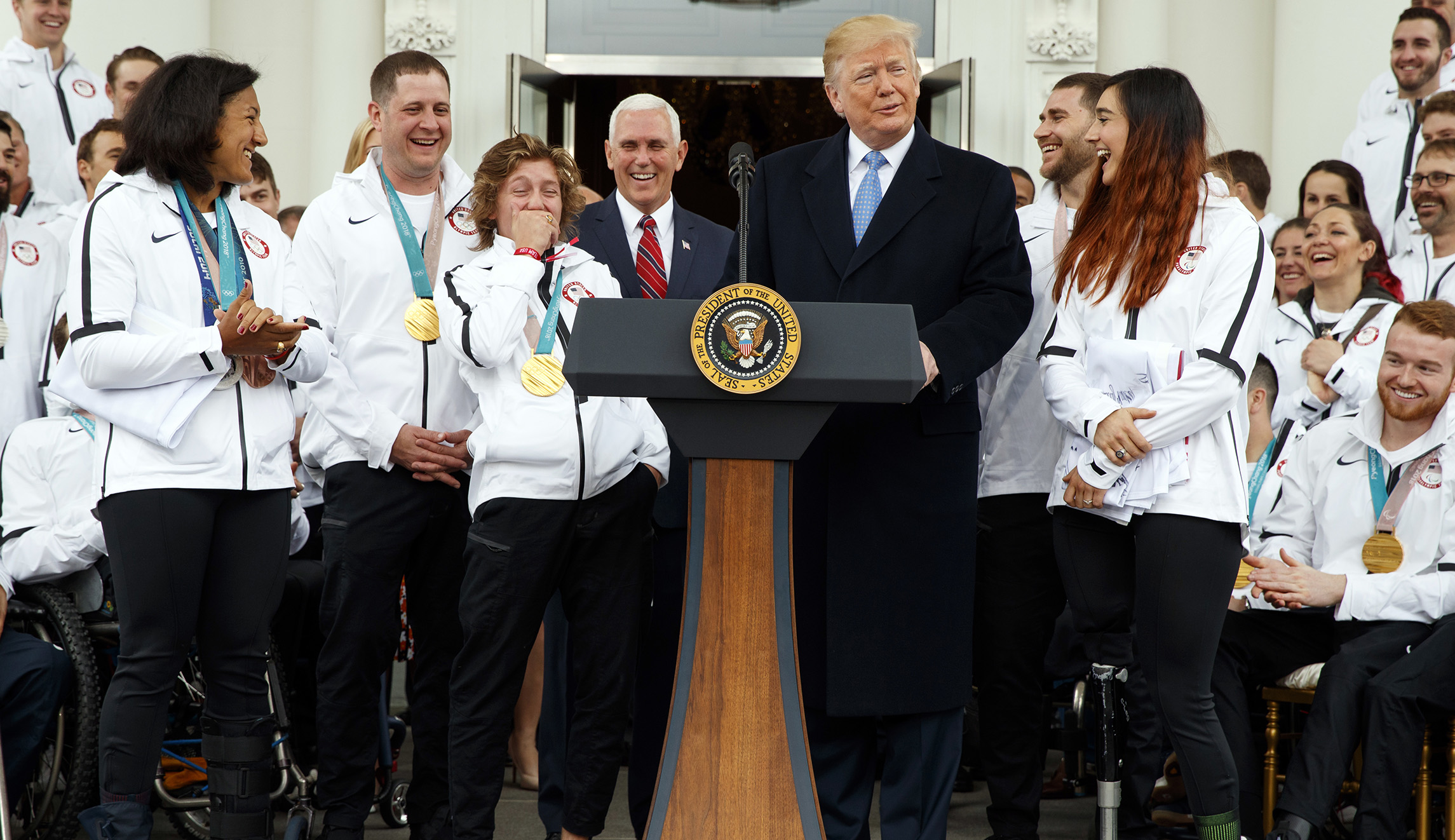 White House rejects claims that Trump disparaged Paralympics