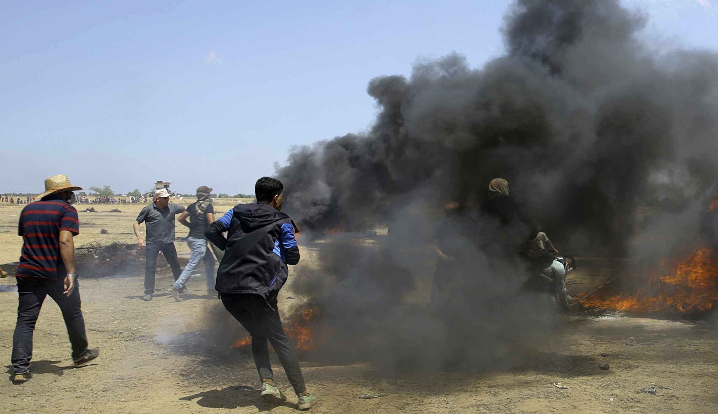 White House blames Hamas for violence in Gaza
