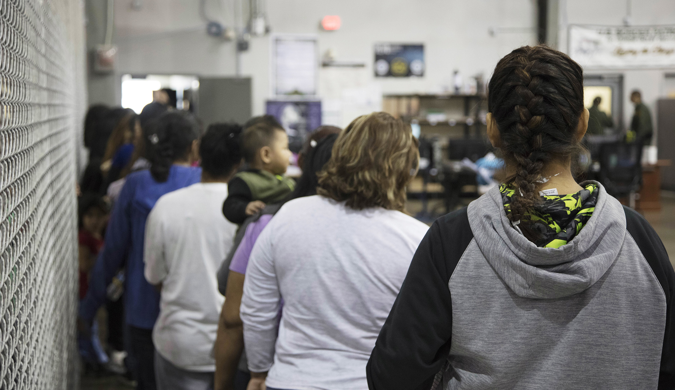 Close the camps, but hold it against asylum applicants who bring children across the border