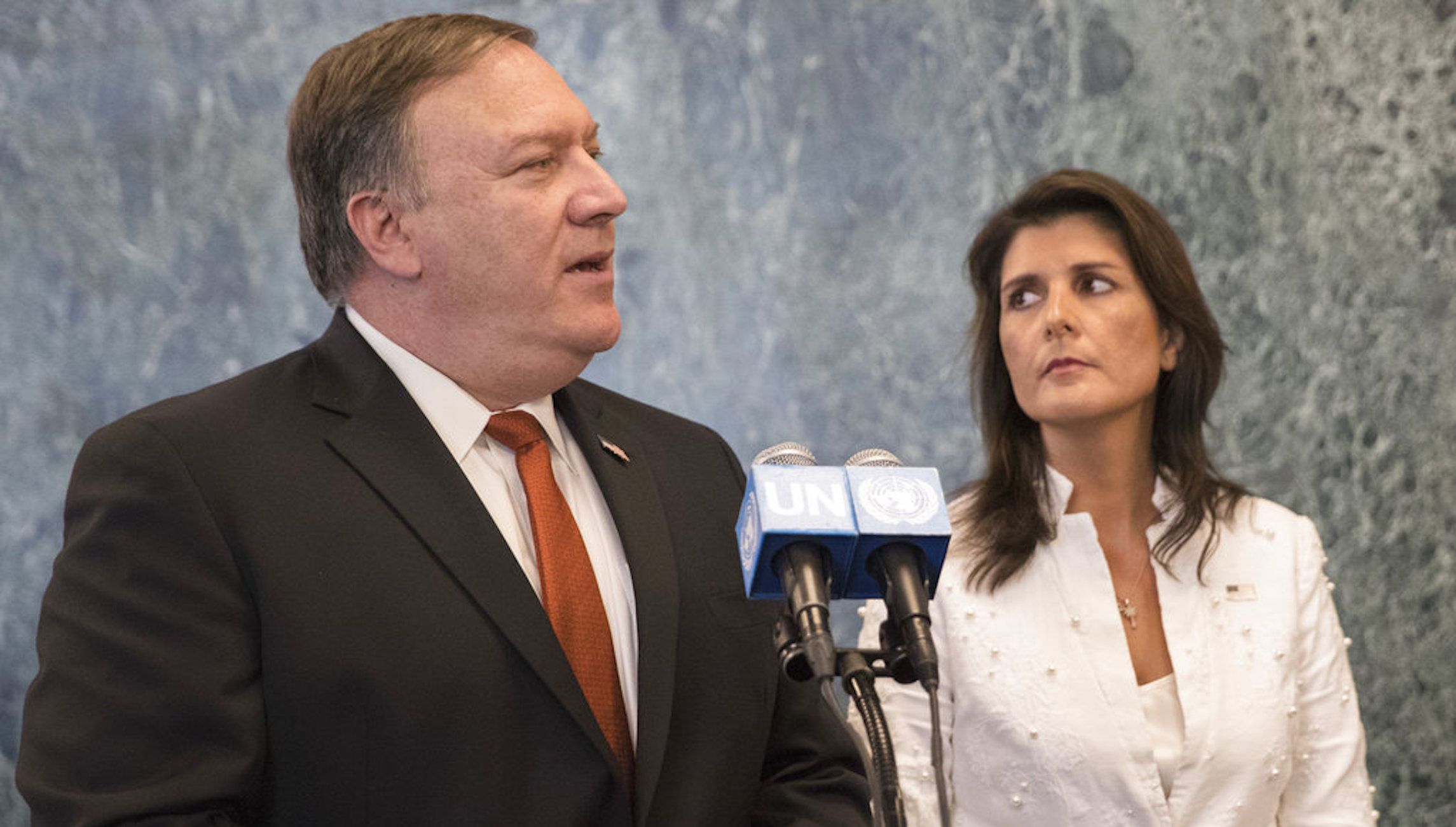 Mike Pompeo, Nikki Haley