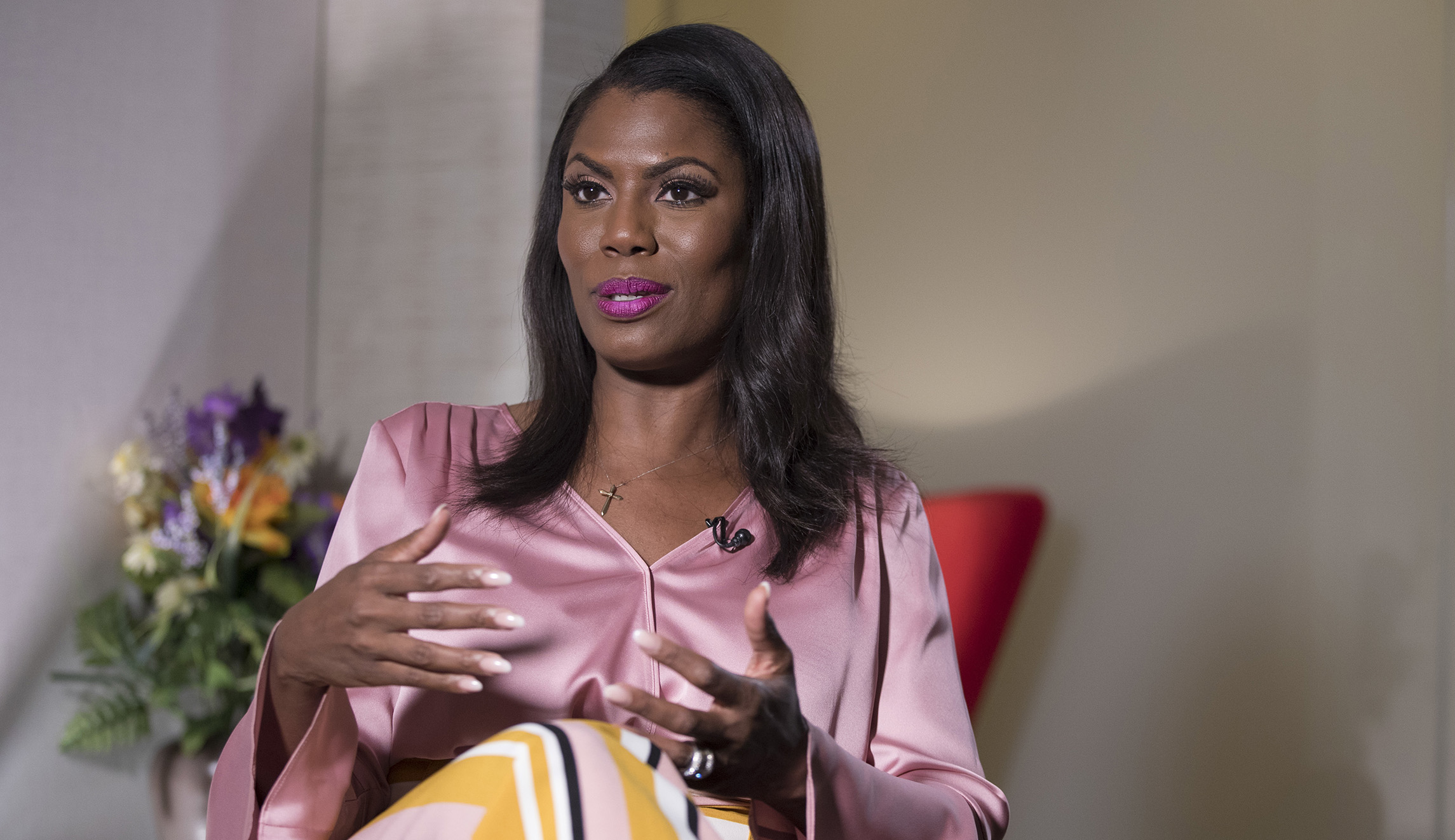 Omarosa says she can’t say more about tapes while releasing another tape