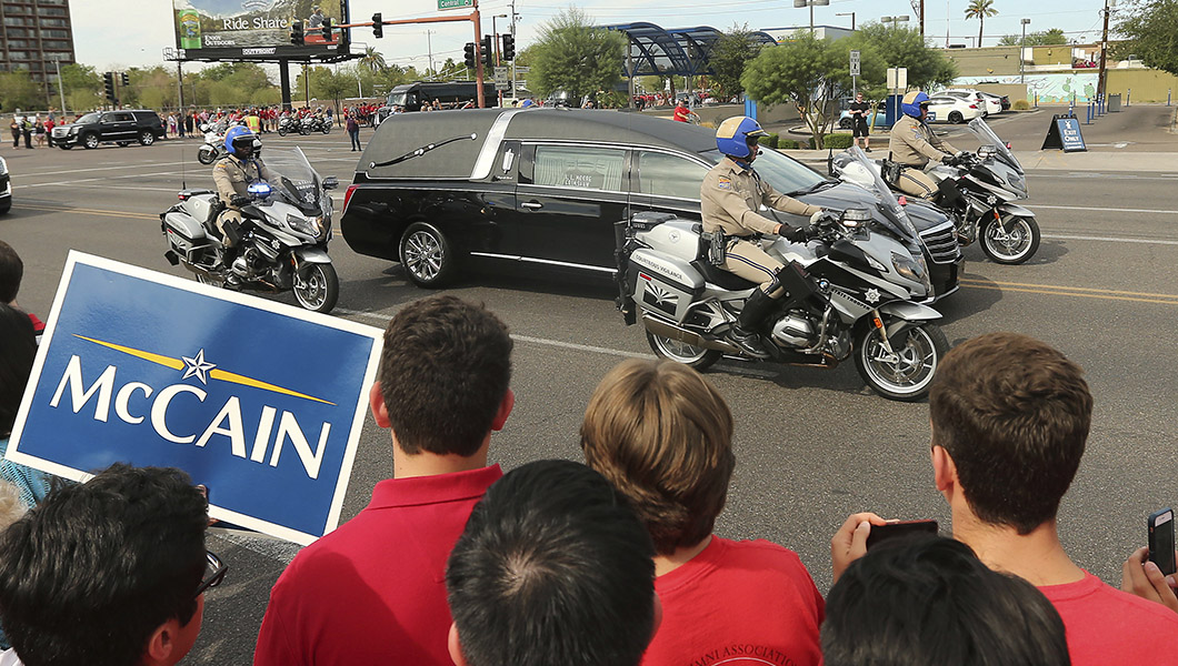 Sen. John McCain Remembered in Phoenix