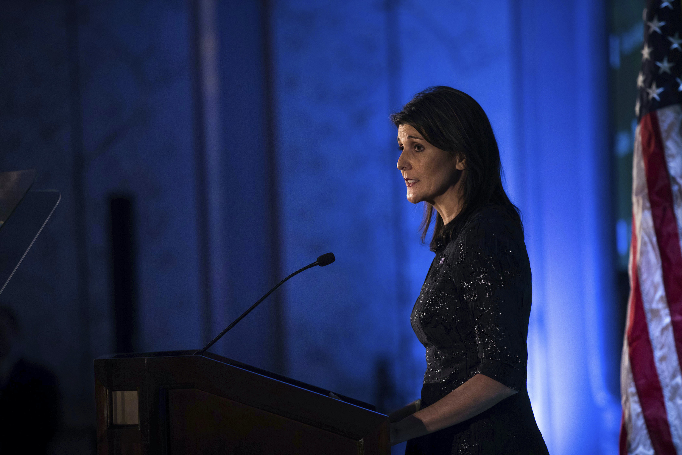 Nikki Haley denounces Biden ‘blame America first’ foreign policy